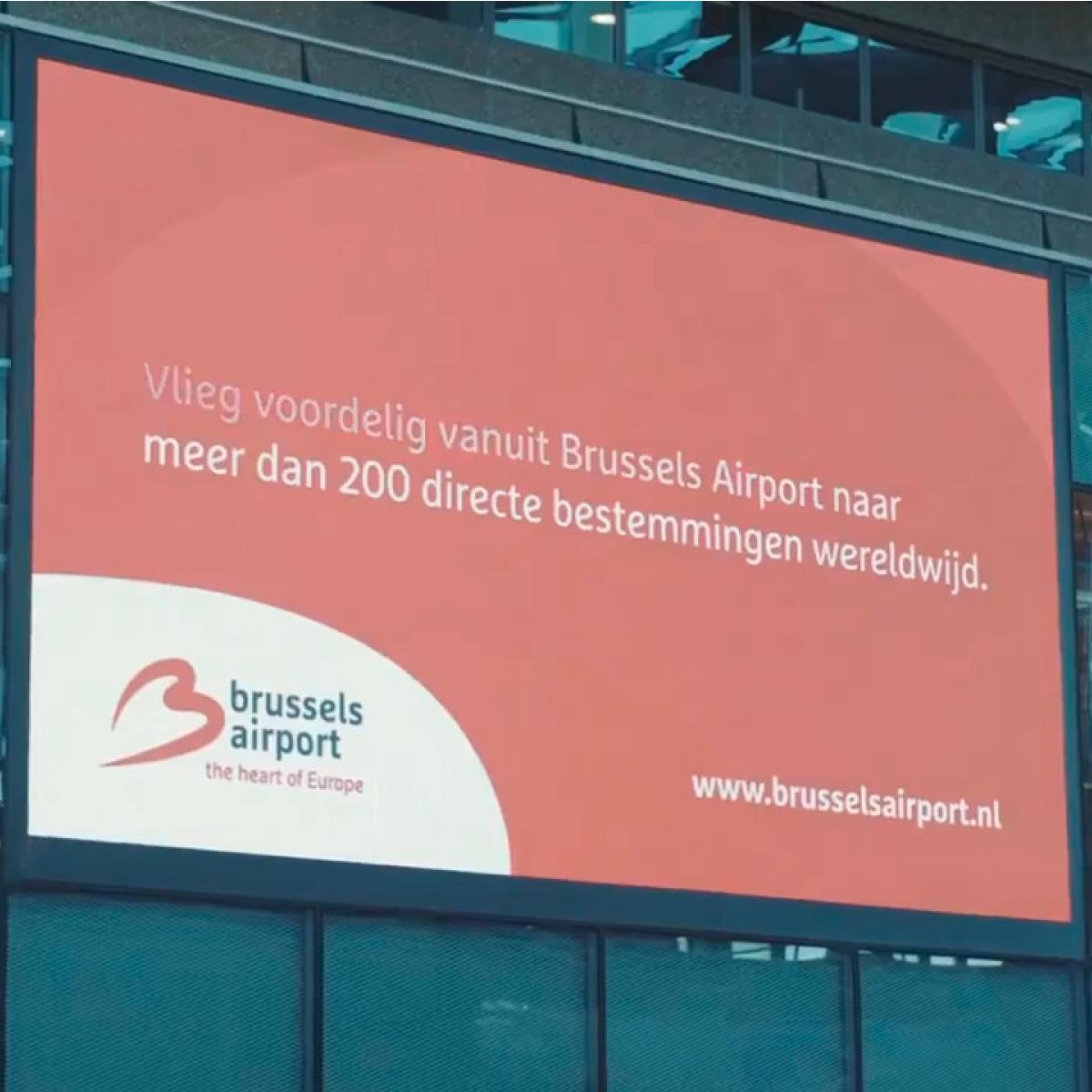 Picture of Brussels Airport ad