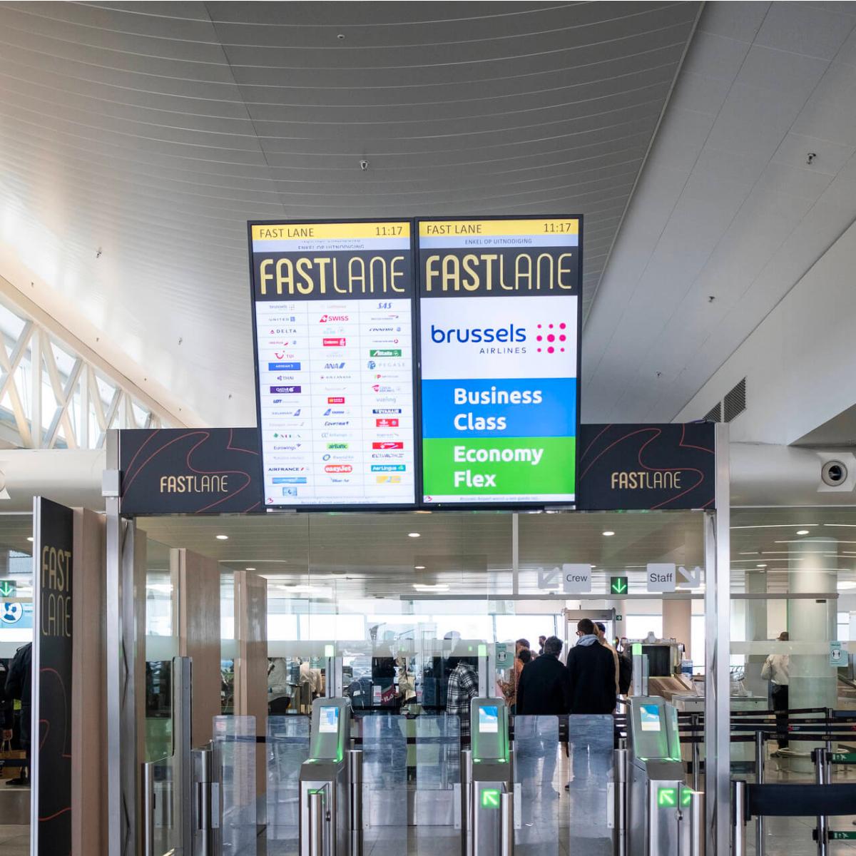 Fastlane at Brussels Airport