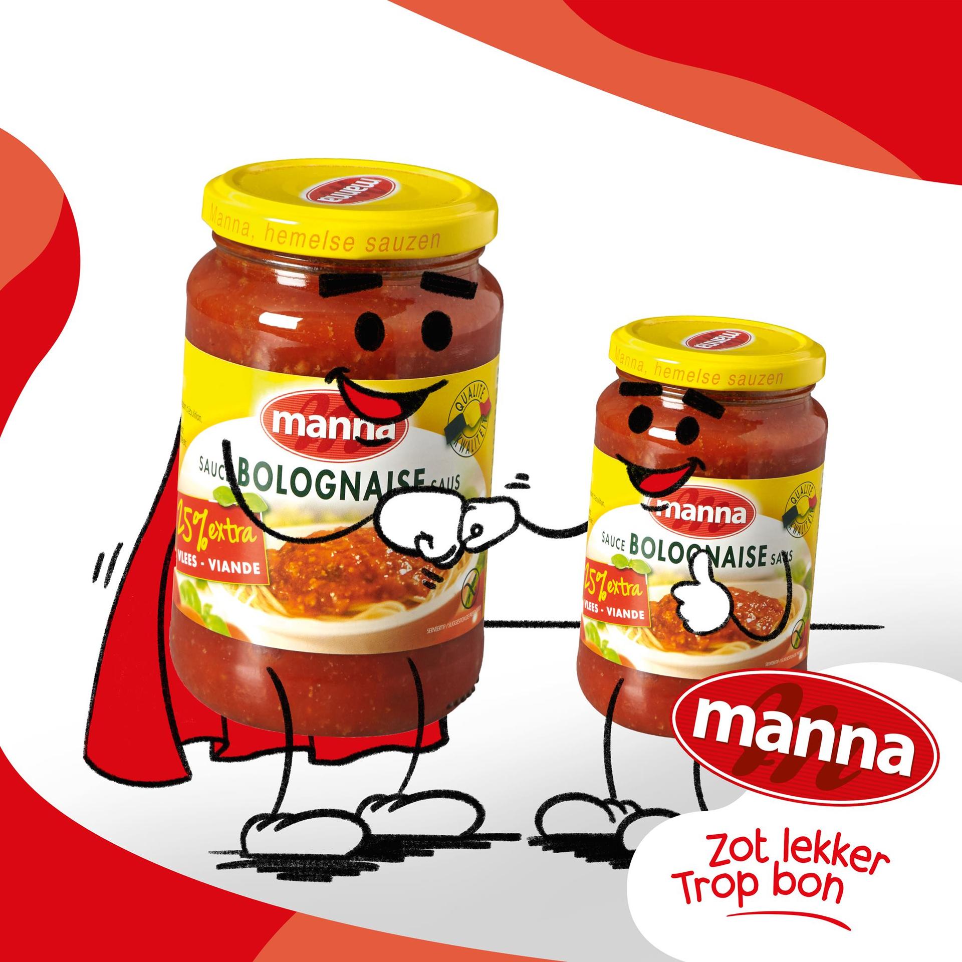 Manna Bolognaise saus