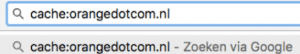 Cache:orangedotcom.nl