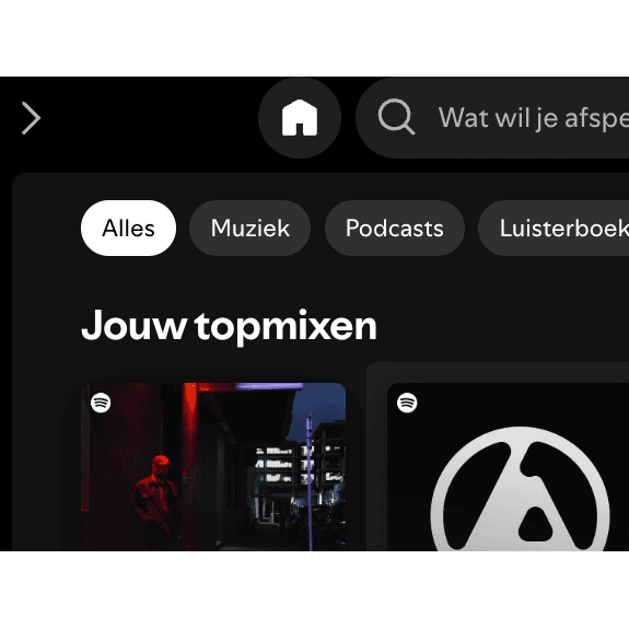 spotify jouw mixen