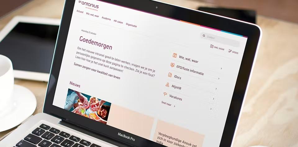 Afbeelding van St. Antonius Ziekenhuis Intranet