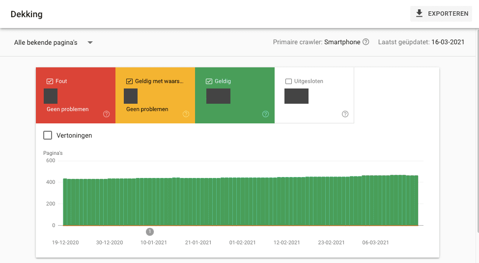 Error tracking GSC | iO