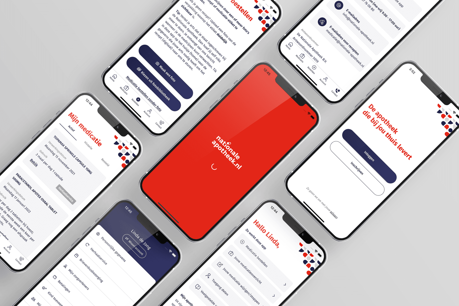 How do you build a secure pharmacy app on AWS for online medication ordering?